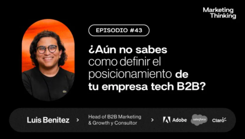 Portada del episodio 43 con el invitado Luis Benitez